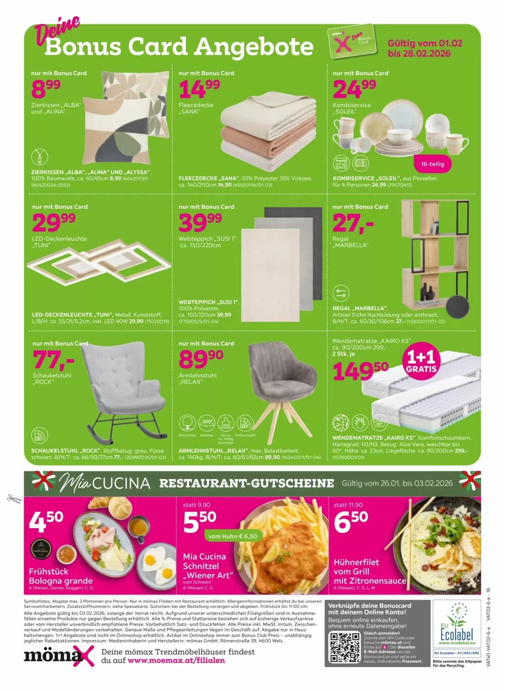 Mömax Flugblatt (ab 27.01.2026) - Angebote und Prospekt - Seite 16