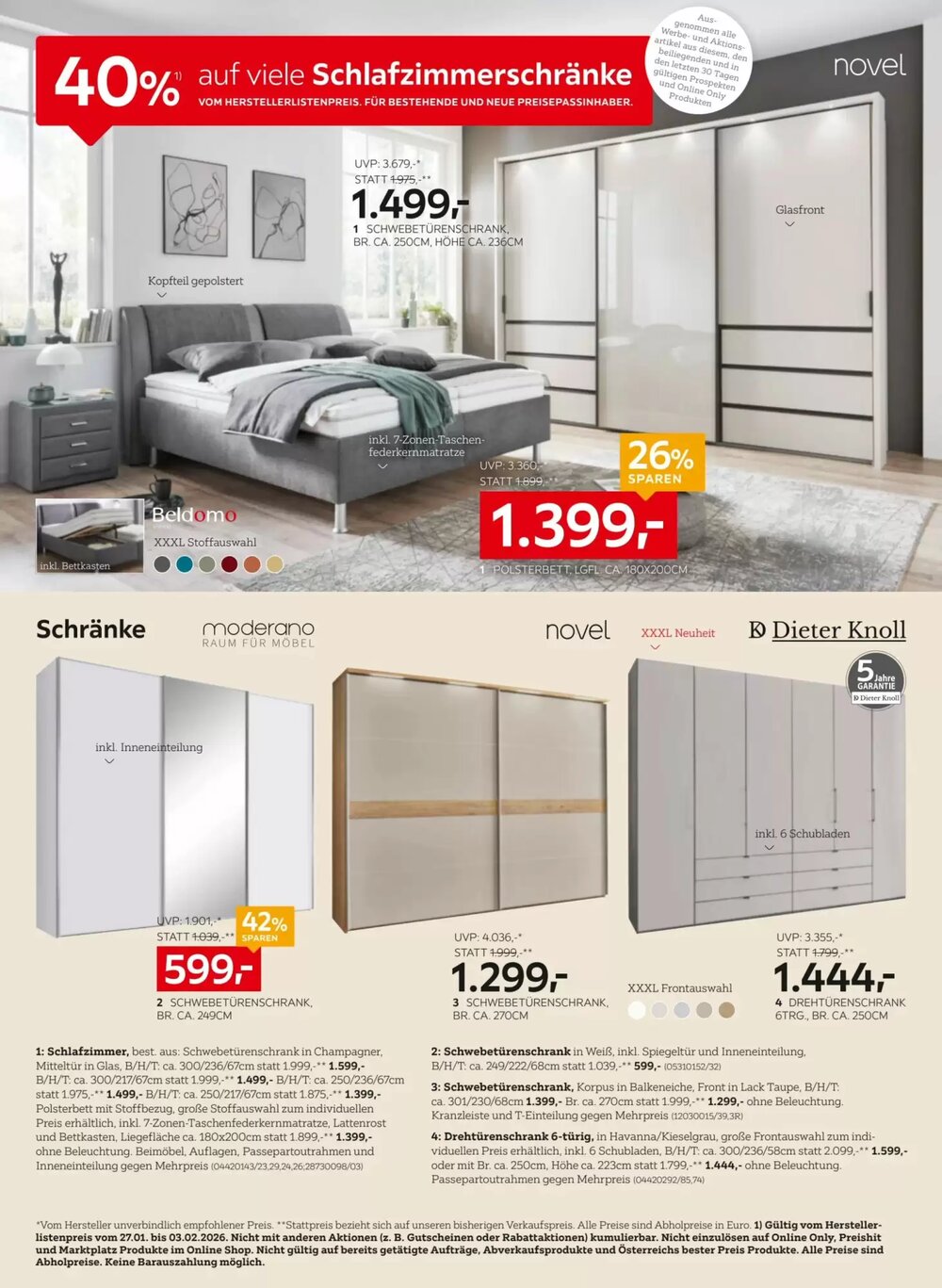 XXXLutz Flugblatt (ab 27.01.2026) - Angebote und Prospekt - Seite 4