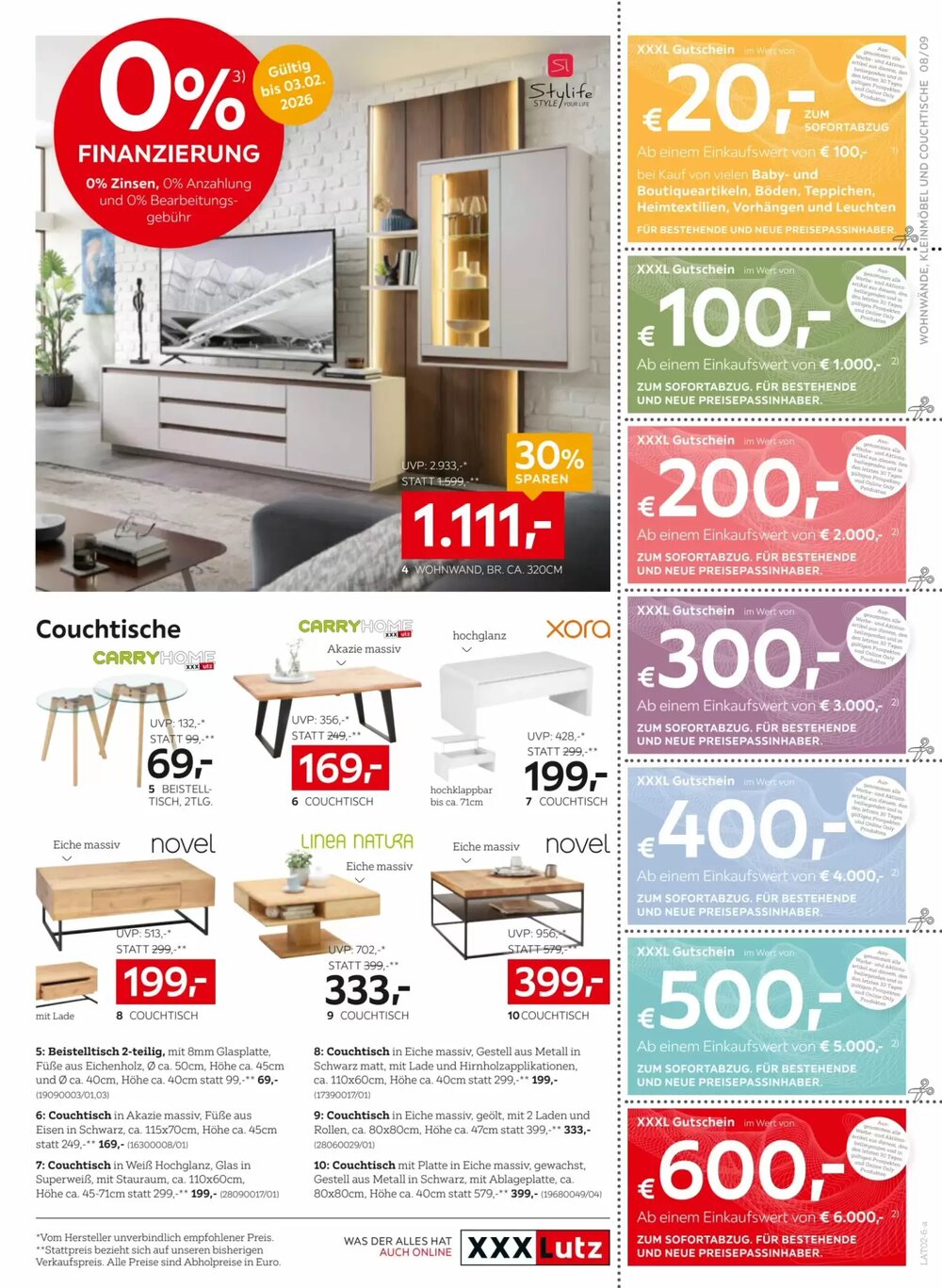XXXLutz Flugblatt (ab 27.01.2026) - Angebote und Prospekt - Seite 9