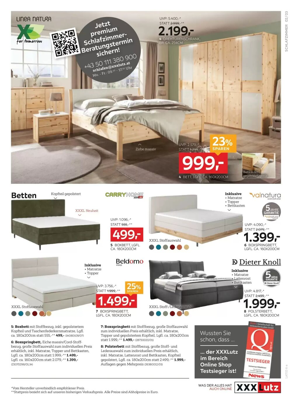 XXXLutz Flugblatt (ab 27.01.2026) - Angebote und Prospekt - Seite 3