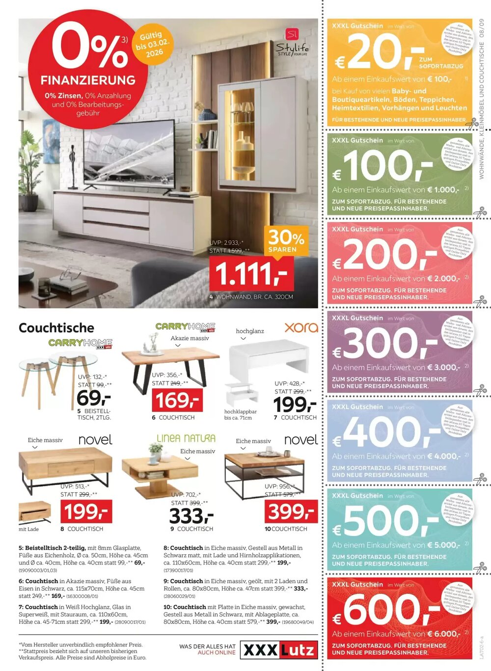 XXXLutz Flugblatt (ab 27.01.2026) - Angebote und Prospekt - Seite 9