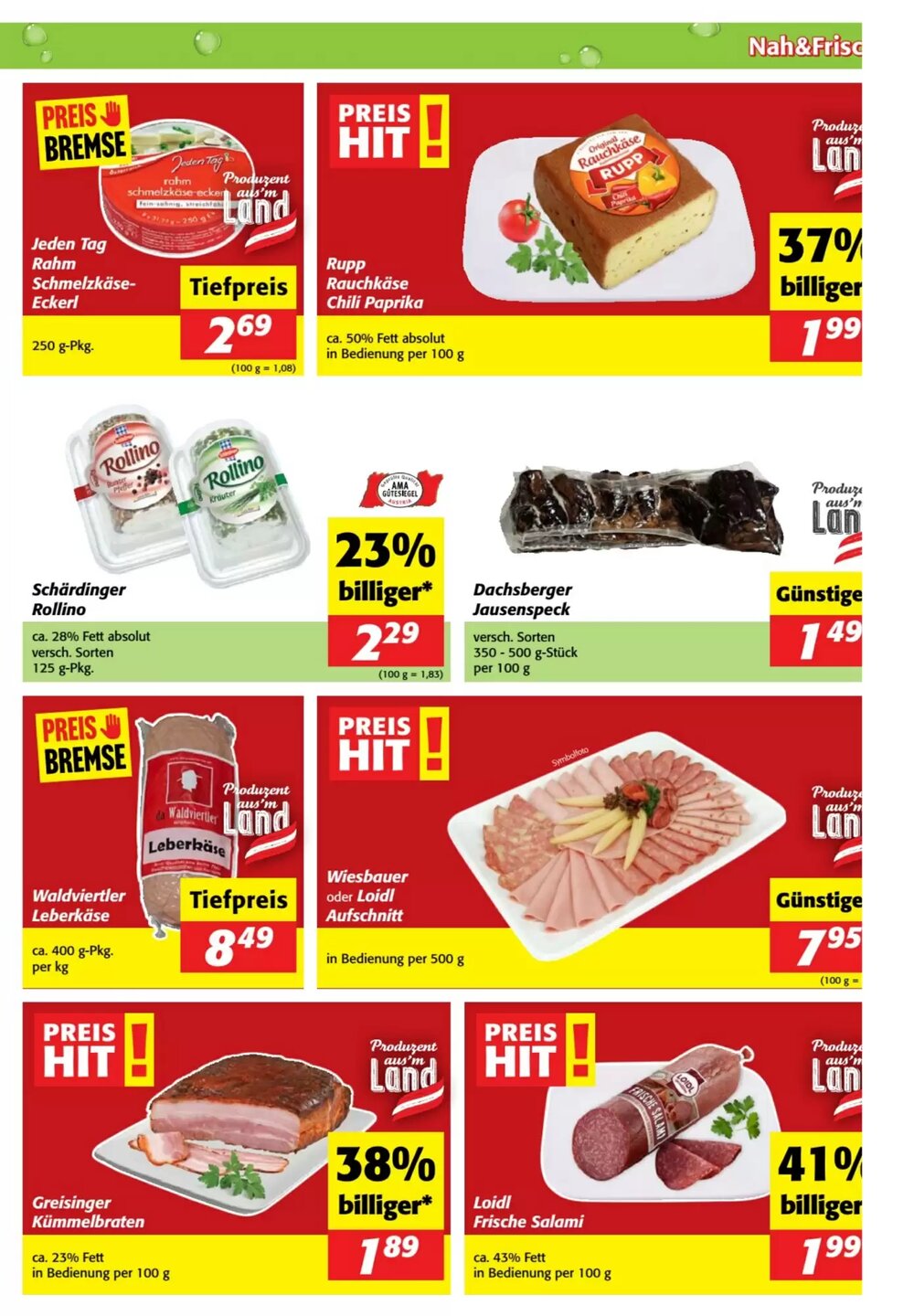 Nah&Frisch Flugblatt (ab 28.01.2026) - Angebote und Prospekt - Seite 3