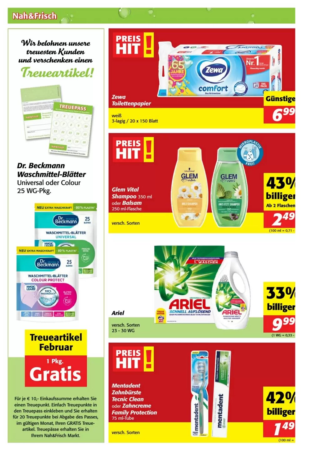 Nah&Frisch Flugblatt (ab 28.01.2026) - Angebote und Prospekt - Seite 4