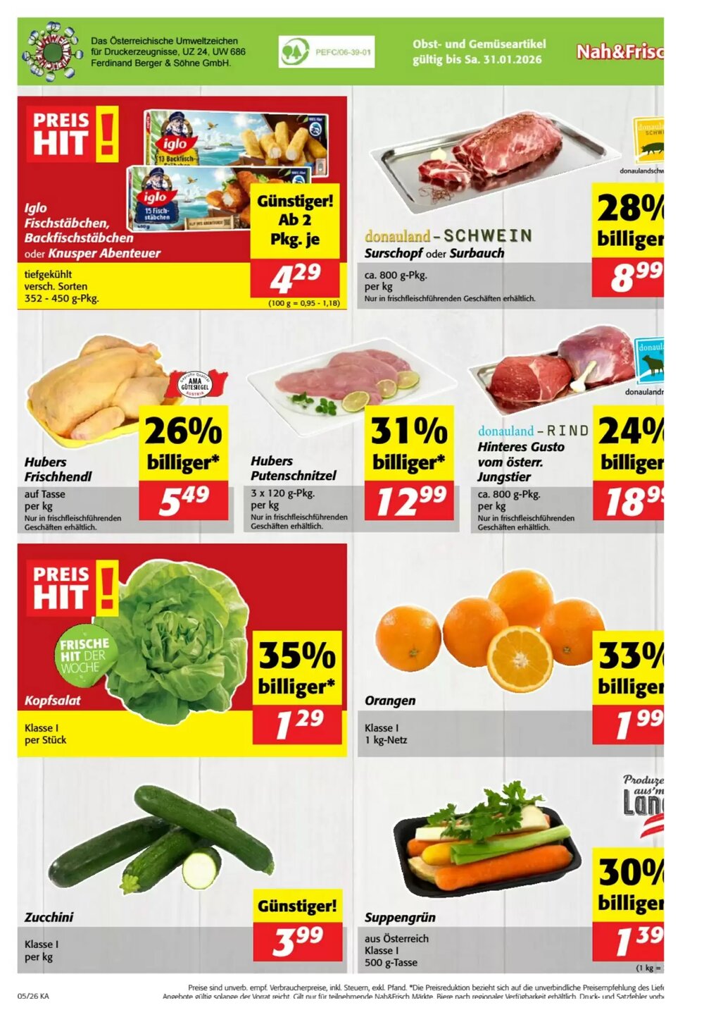 Nah&Frisch Flugblatt (ab 28.01.2026) - Angebote und Prospekt - Seite 8