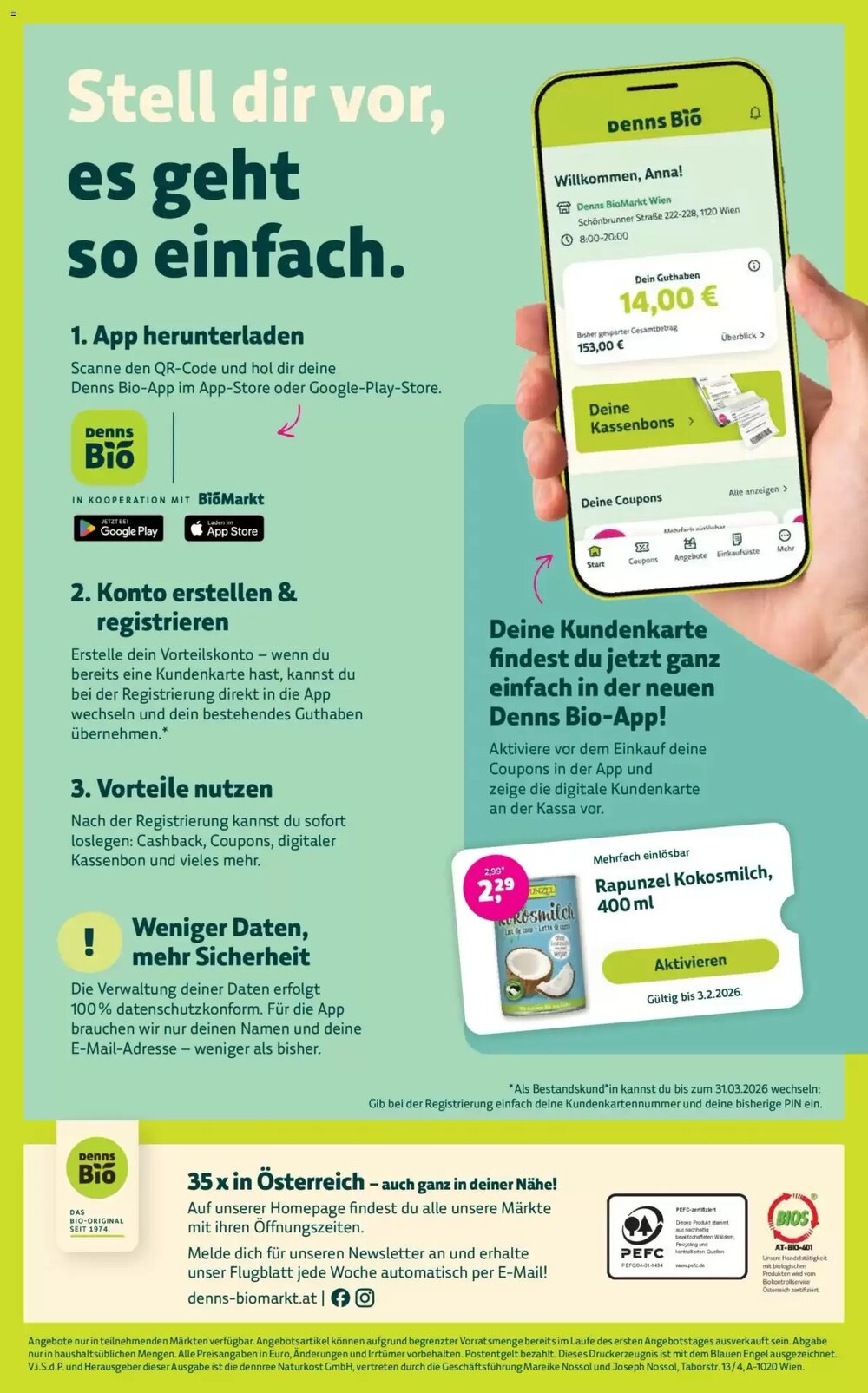 Denn's Biomarkt Flugblatt (ab 28.01.2026) - Angebote und Prospekt - Seite 12