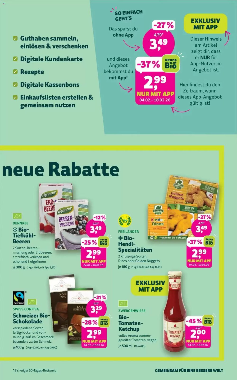 Denn's Biomarkt Flugblatt (ab 28.01.2026) - Angebote und Prospekt - Seite 3