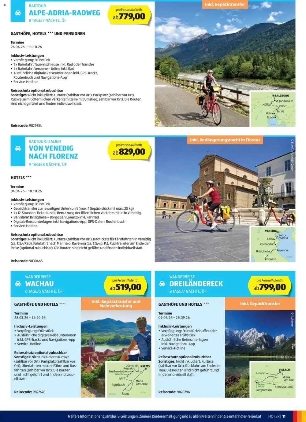 Hofer Reisen Flugblatt (ab 28.01.2026) - Angebote und Prospekt - Seite 11