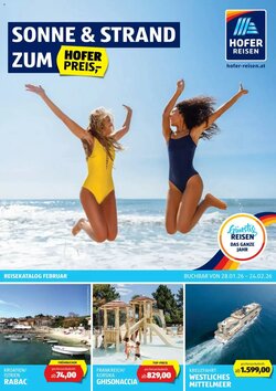 Hofer Reisen Flugblatt (ab 28.01.2026) - Angebote und Prospekt