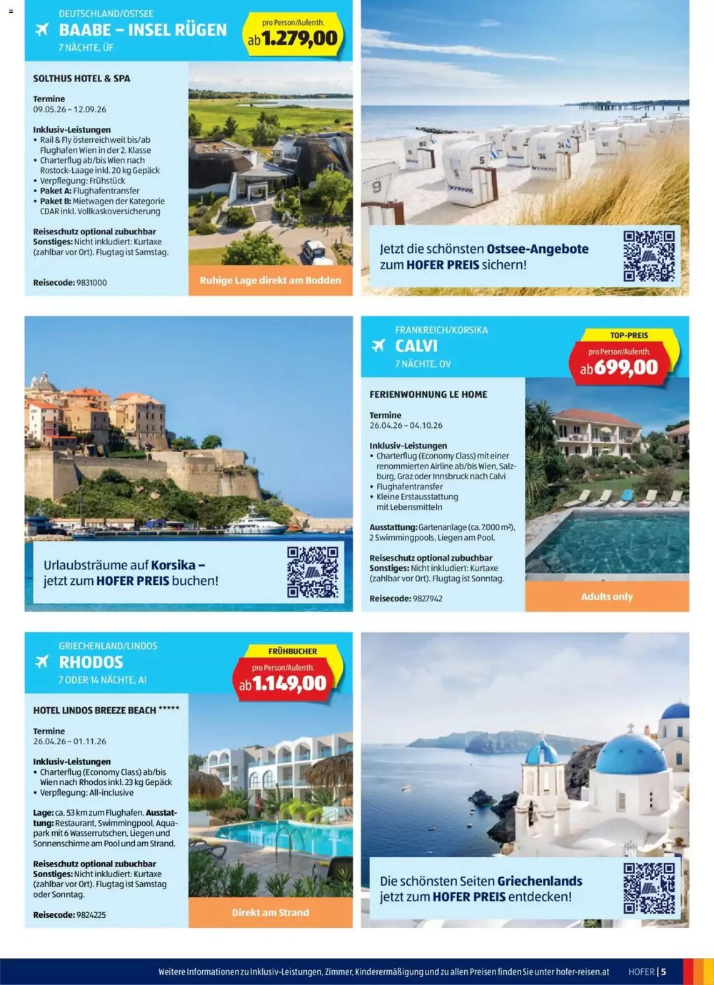 Hofer Reisen Flugblatt (ab 28.01.2026) - Angebote und Prospekt - Seite 5