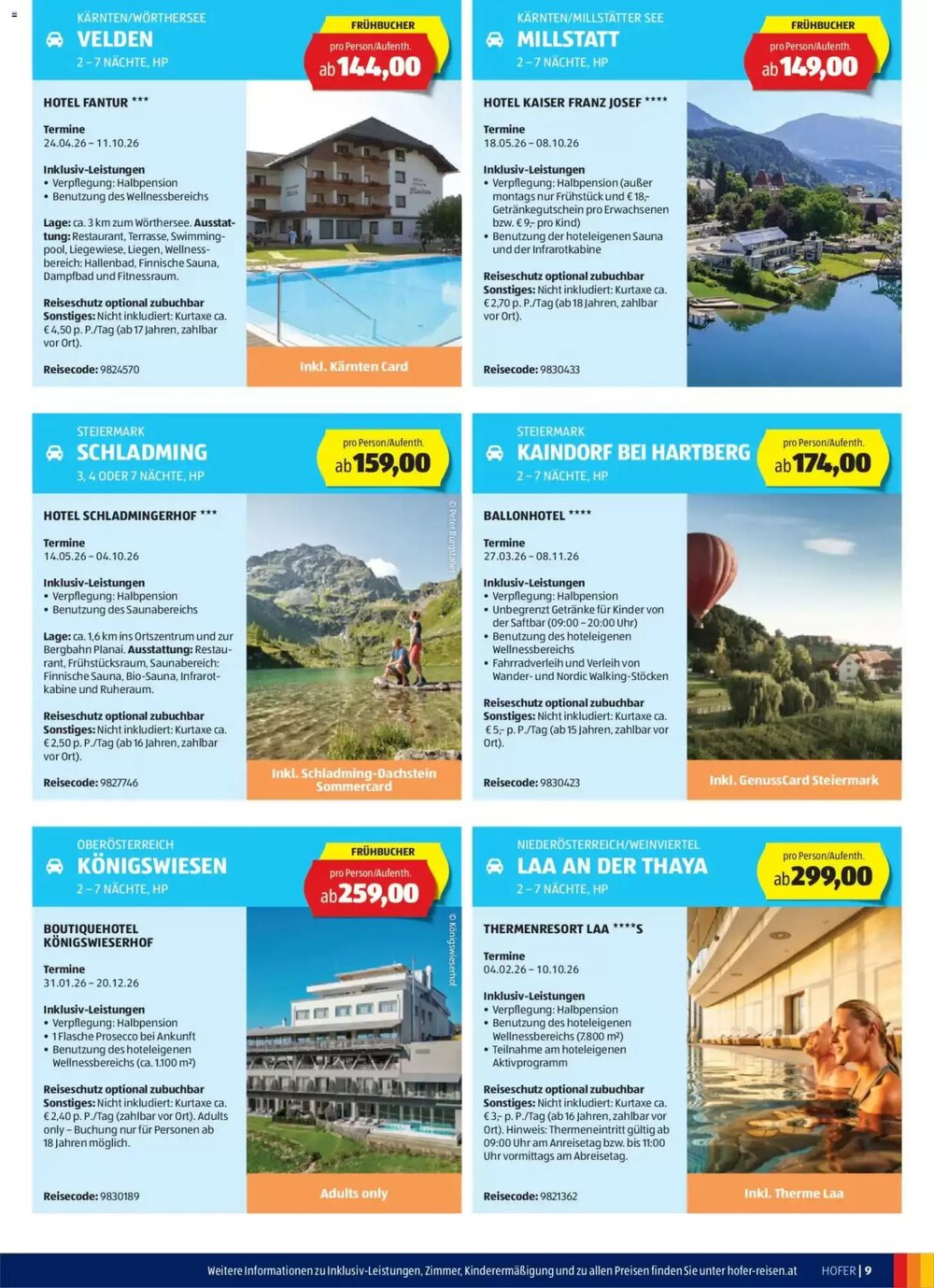Hofer Reisen Flugblatt (ab 28.01.2026) - Angebote und Prospekt - Seite 9
