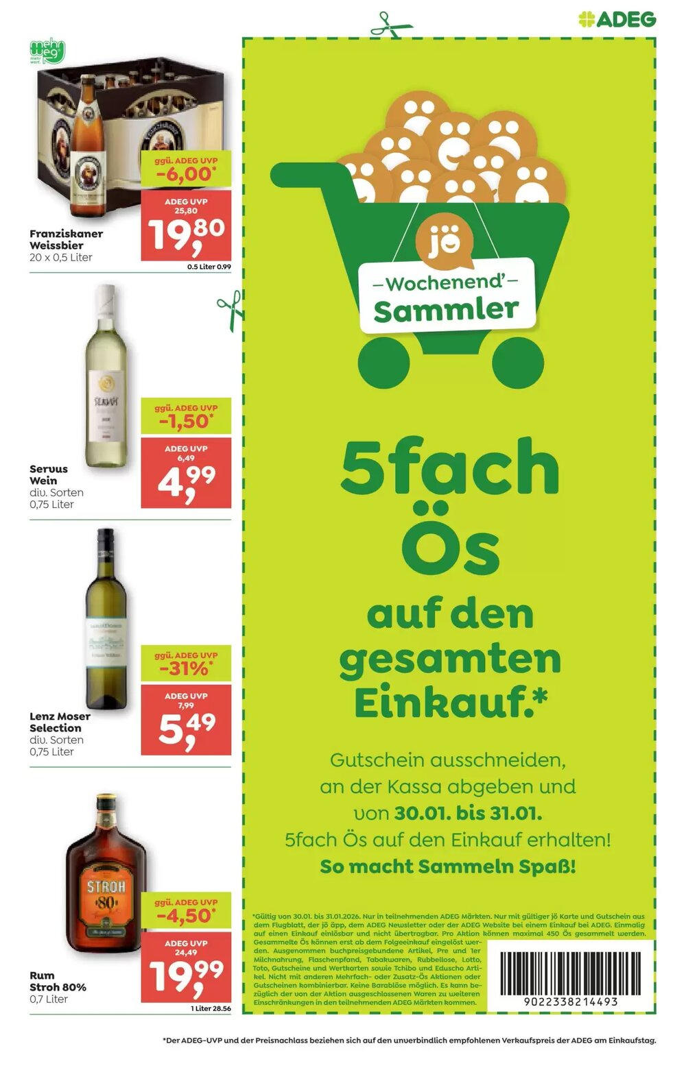 ADEG Flugblatt (ab 29.01.2026) - Angebote und Prospekt - Seite 9