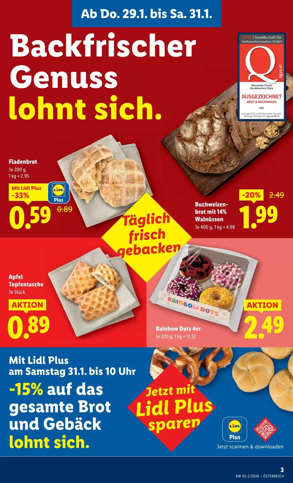 Lidl Flugblatt (ab 29.01.2026) - Angebote und Prospekt - Seite 3