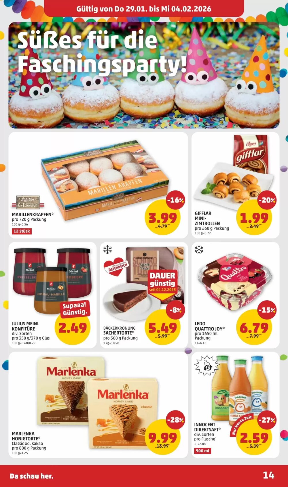 PENNY Flugblatt (ab 29.01.2026) - Angebote und Prospekt - Seite 14