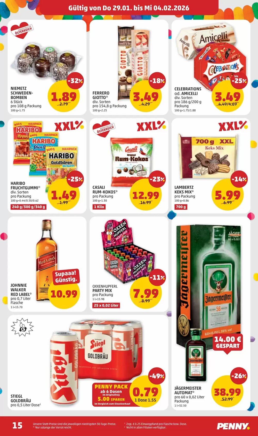 PENNY Flugblatt (ab 29.01.2026) - Angebote und Prospekt - Seite 15