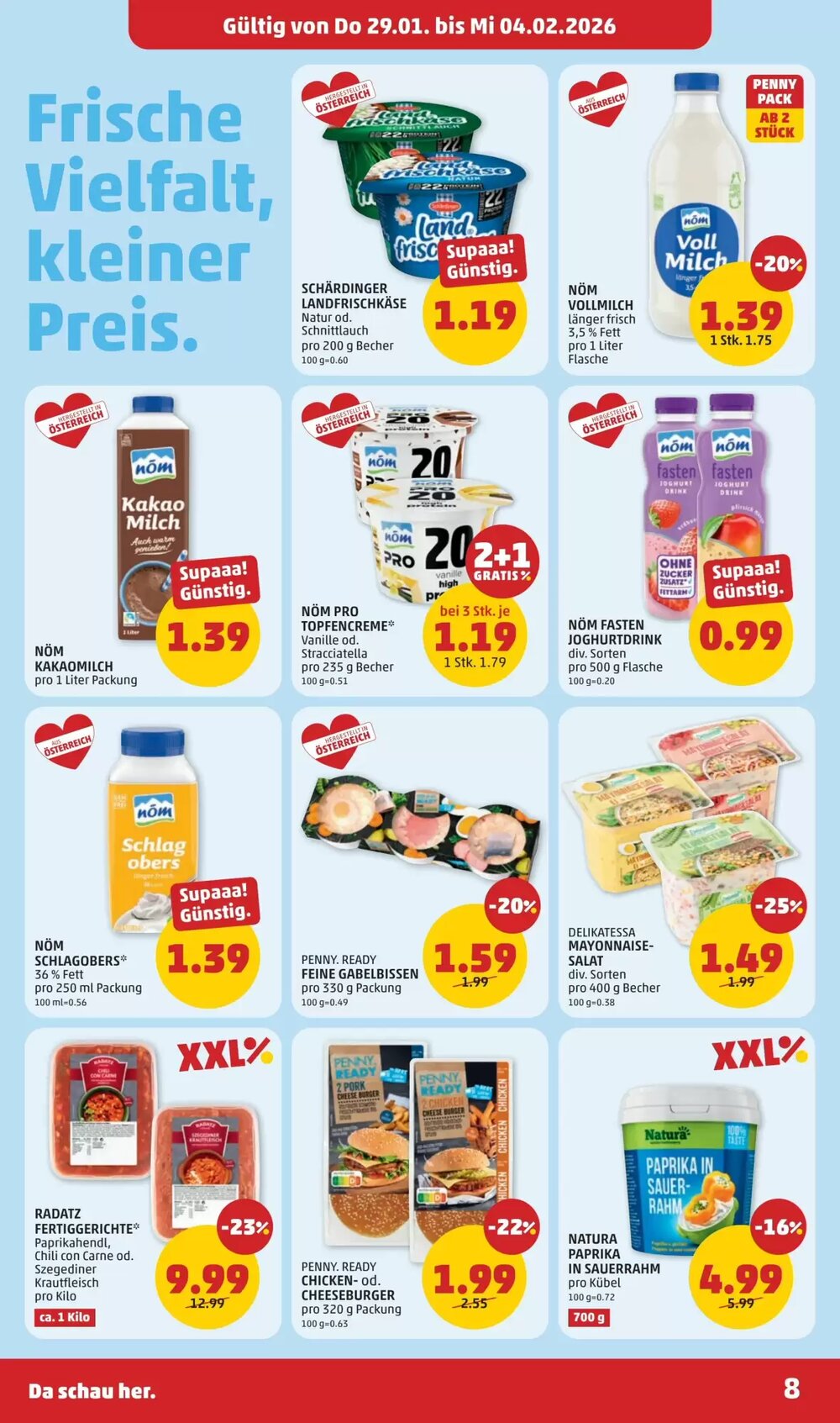 PENNY Flugblatt (ab 29.01.2026) - Angebote und Prospekt - Seite 8
