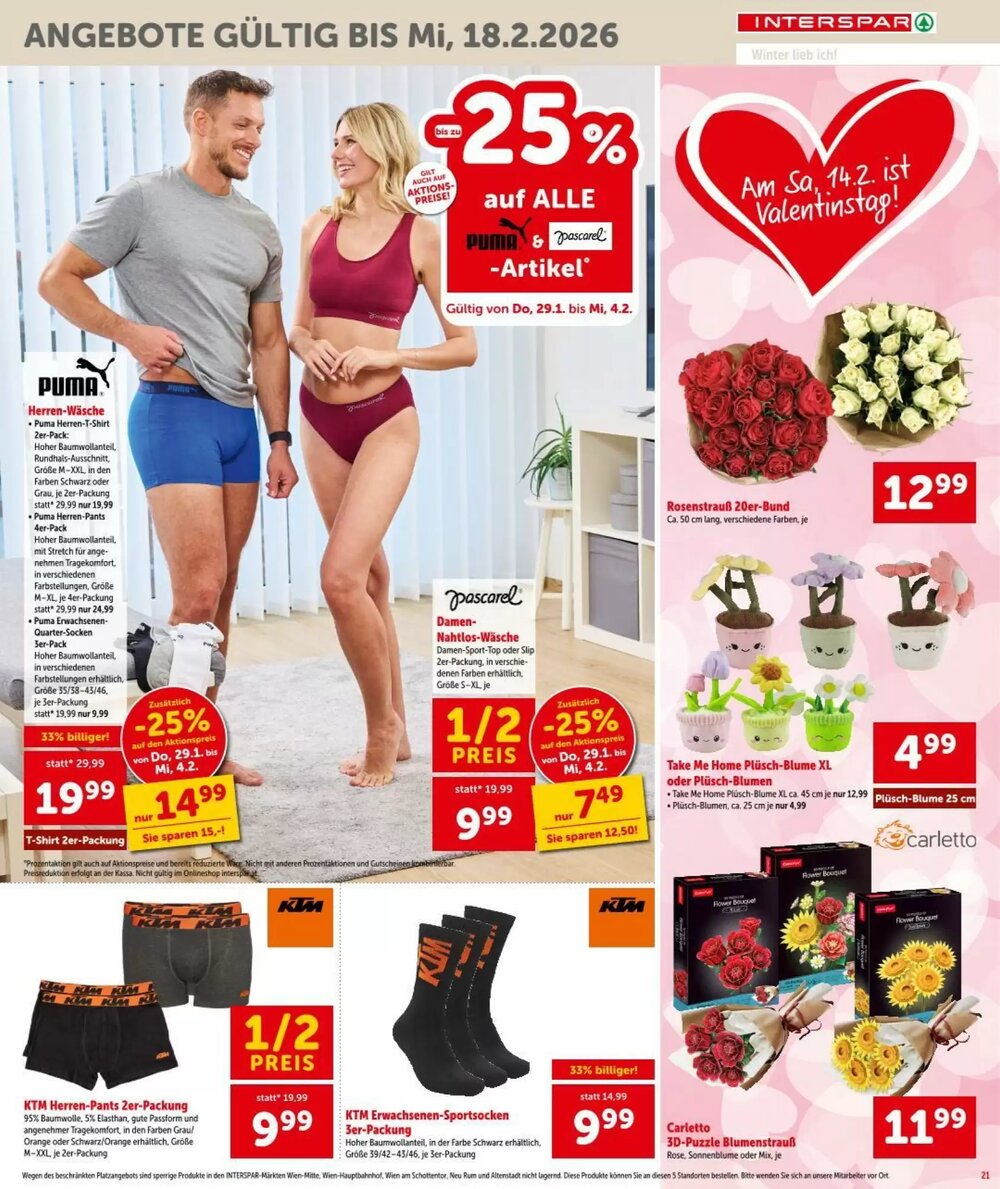 Interspar Flugblatt (ab 29.01.2026) - Angebote und Prospekt - Seite 21