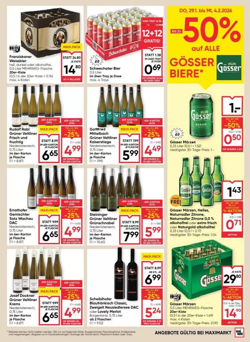 Maximarkt Flugblatt (ab 29.01.2026) - Angebote und Prospekt - Seite 15