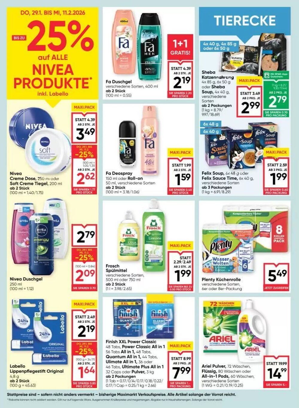 Maximarkt Flugblatt (ab 29.01.2026) - Angebote und Prospekt - Seite 16