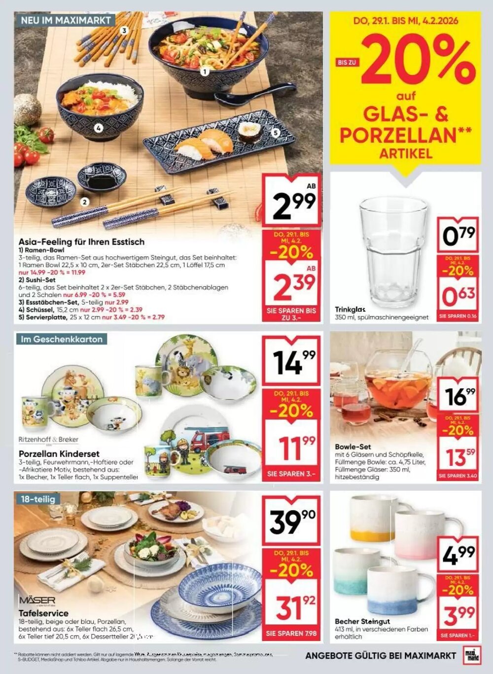 Maximarkt Flugblatt (ab 29.01.2026) - Angebote und Prospekt - Seite 19