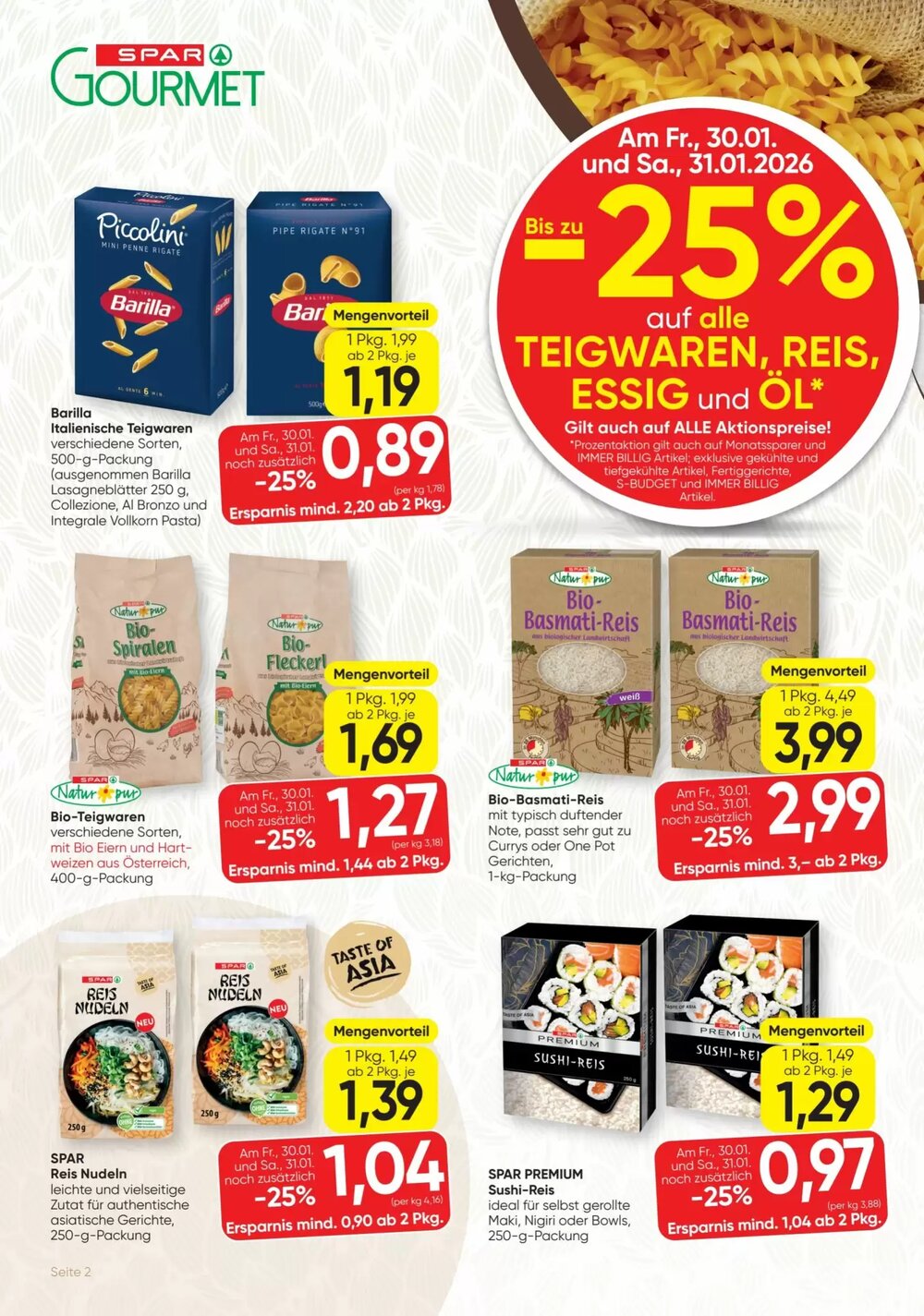 SPAR Gourmet Flugblatt (ab 29.01.2026) - Angebote und Prospekt - Seite 2