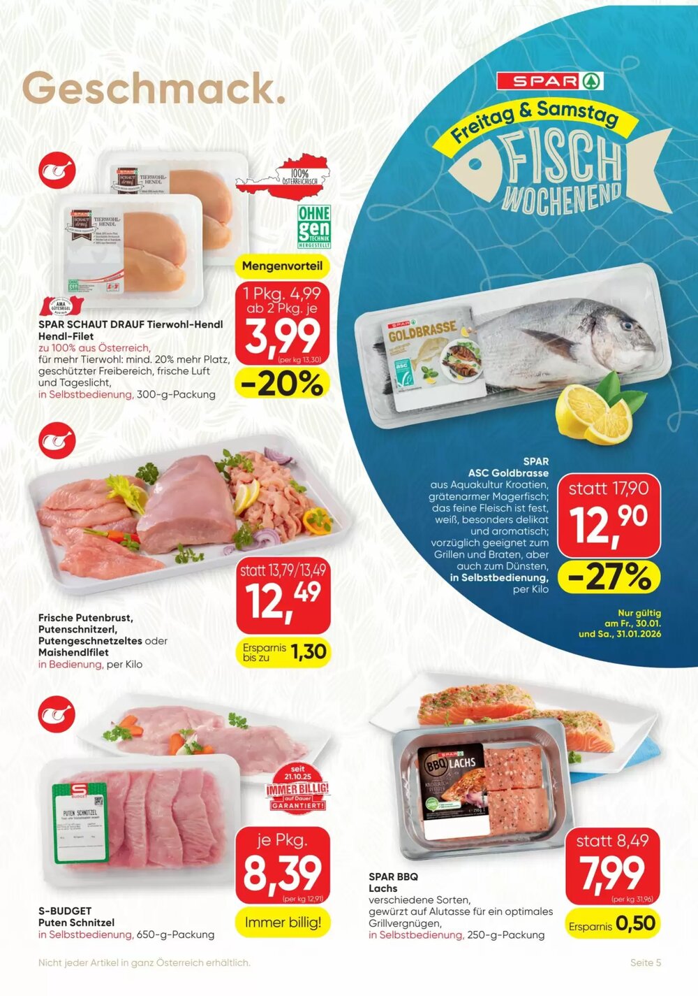 SPAR Gourmet Flugblatt (ab 29.01.2026) - Angebote und Prospekt - Seite 5