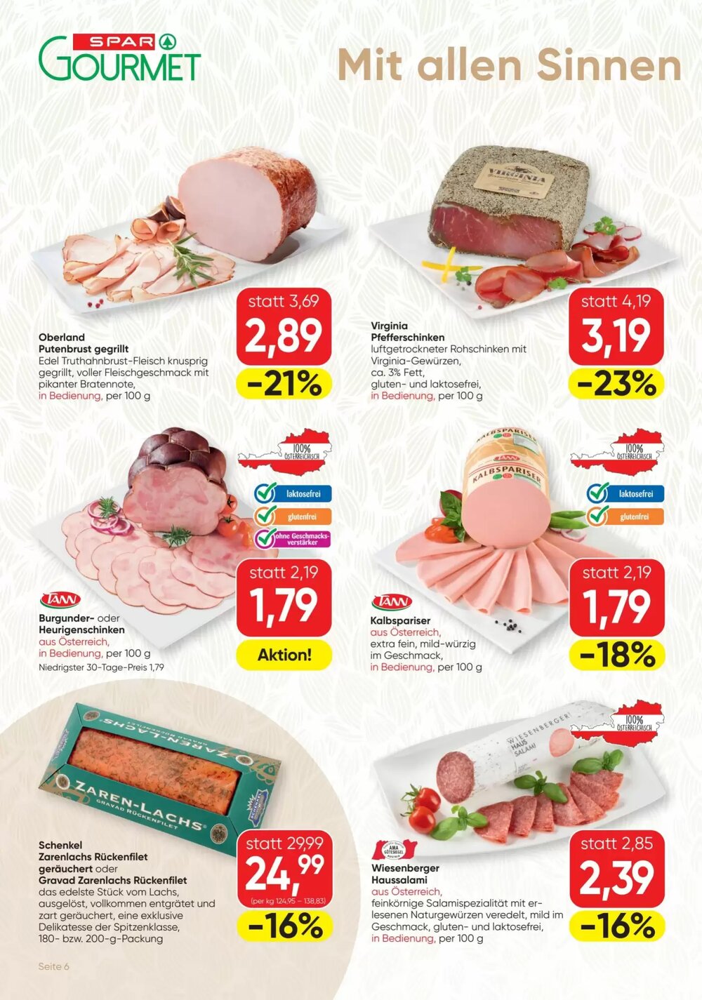 SPAR Gourmet Flugblatt (ab 29.01.2026) - Angebote und Prospekt - Seite 6