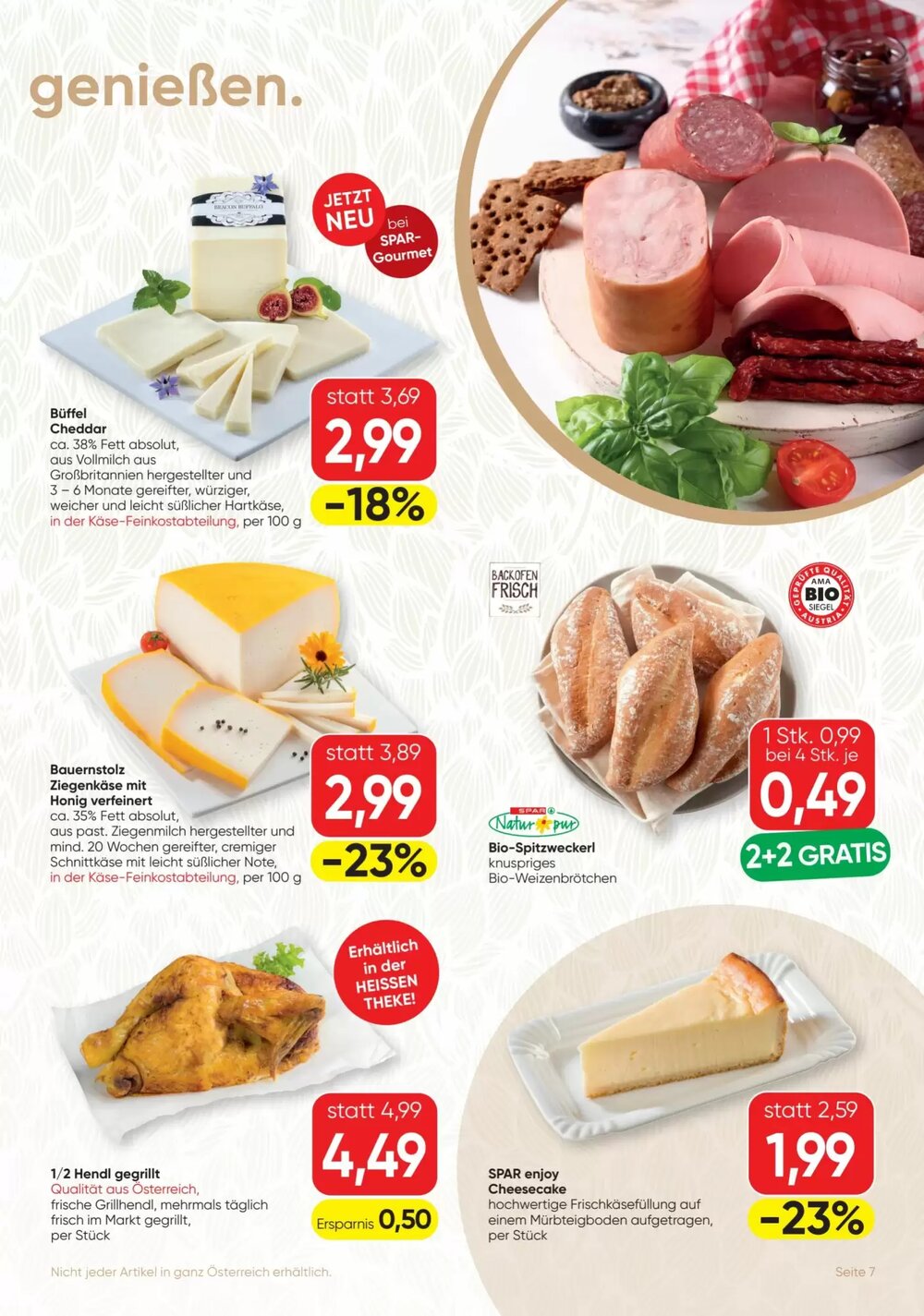 SPAR Gourmet Flugblatt (ab 29.01.2026) - Angebote und Prospekt - Seite 7