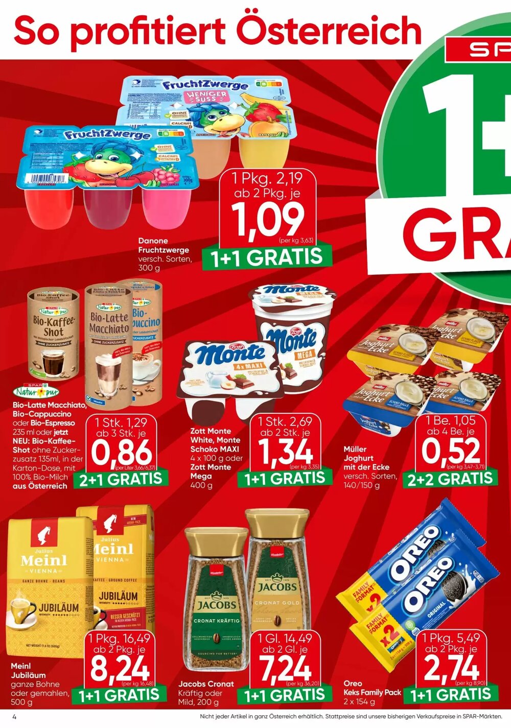 Spar Flugblatt (ab 29.01.2026) - Angebote und Prospekt - Seite 4