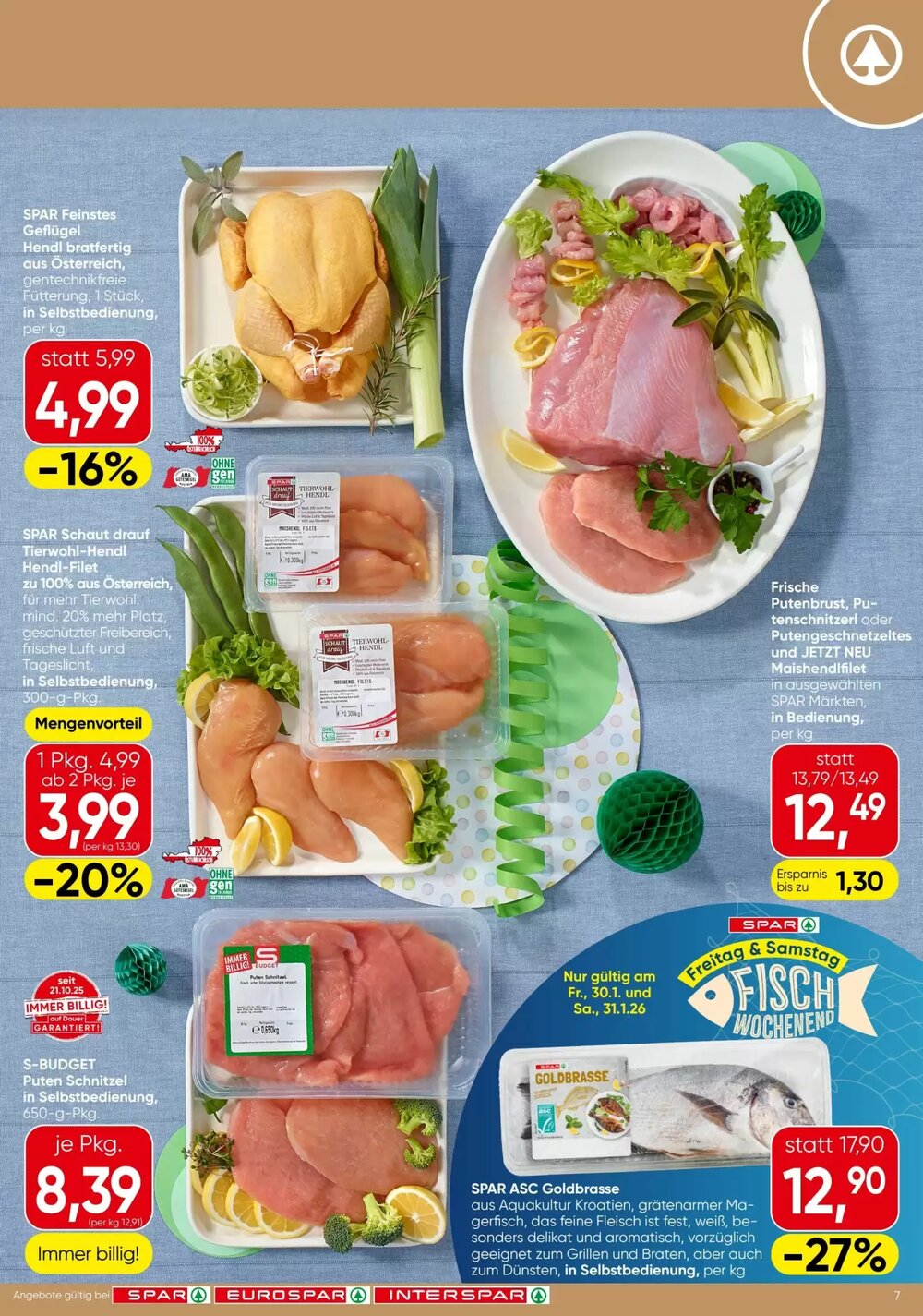 Spar Flugblatt (ab 29.01.2026) - Angebote und Prospekt - Seite 7