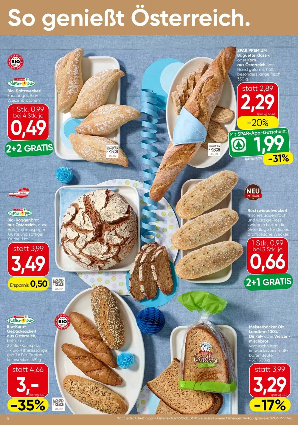 Spar Flugblatt (ab 29.01.2026) - Angebote und Prospekt - Seite 8