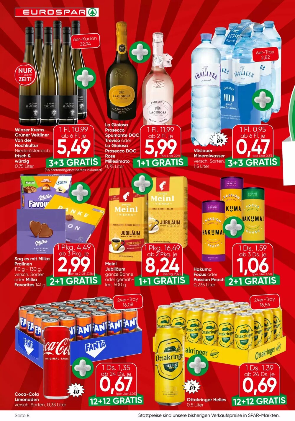 Eurospar Flugblatt (ab 29.01.2026) - Angebote und Prospekt - Seite 8