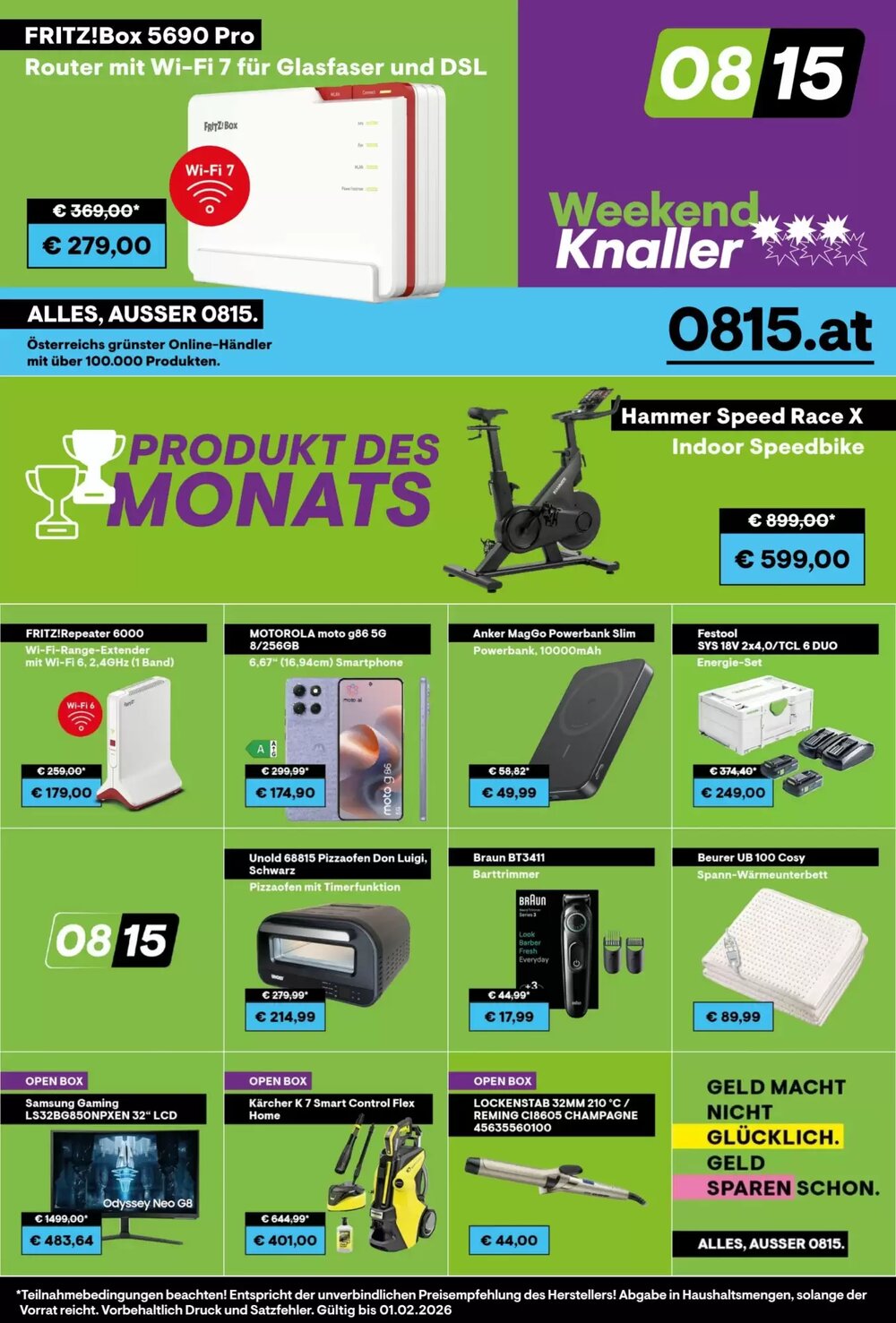 0815 Flugblatt (ab 29.01.2026) - Angebote und Prospekt - Seite 1