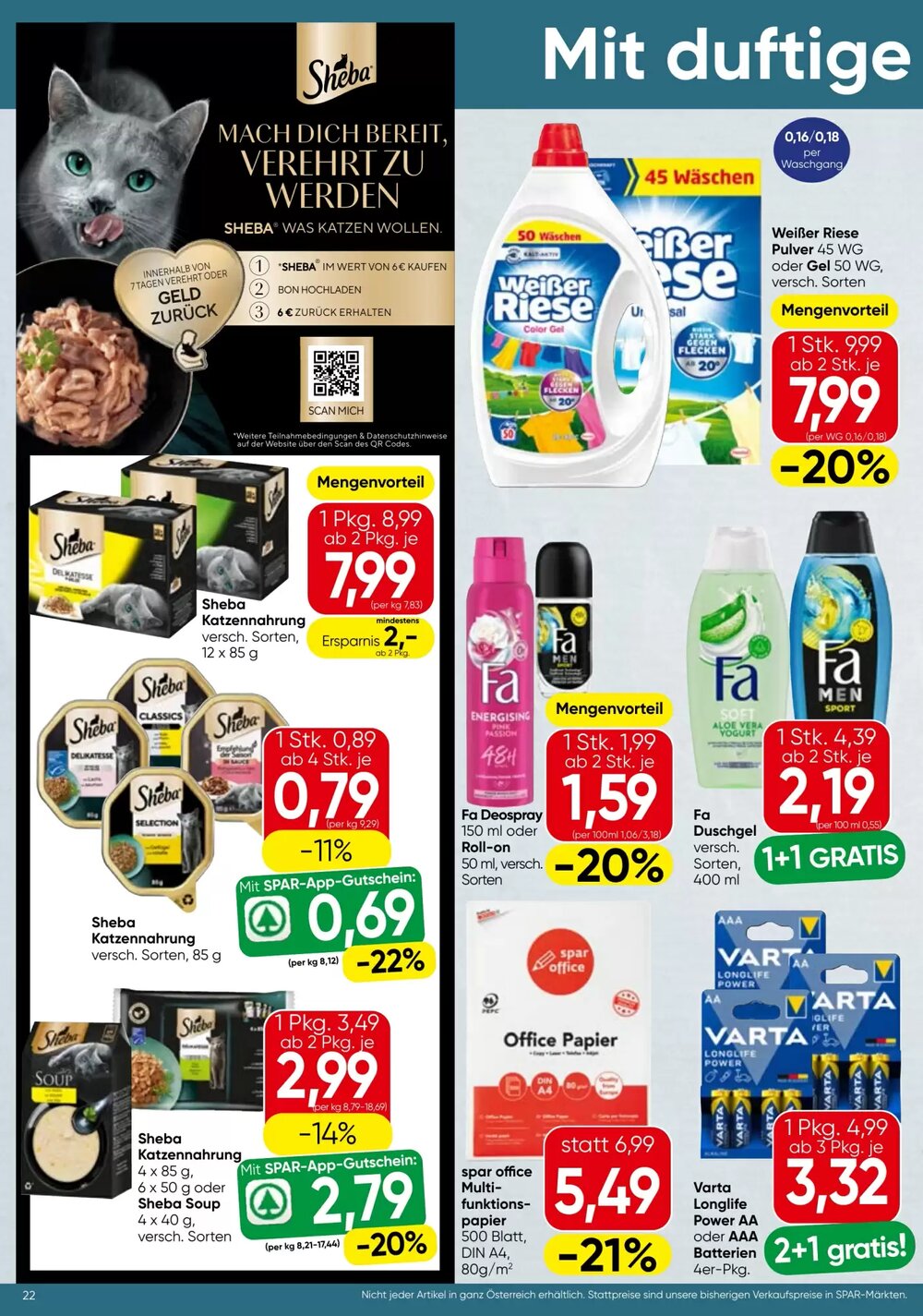 Strasser Markt Flugblatt (ab 29.01.2026) - Angebote und Prospekt - Seite 22