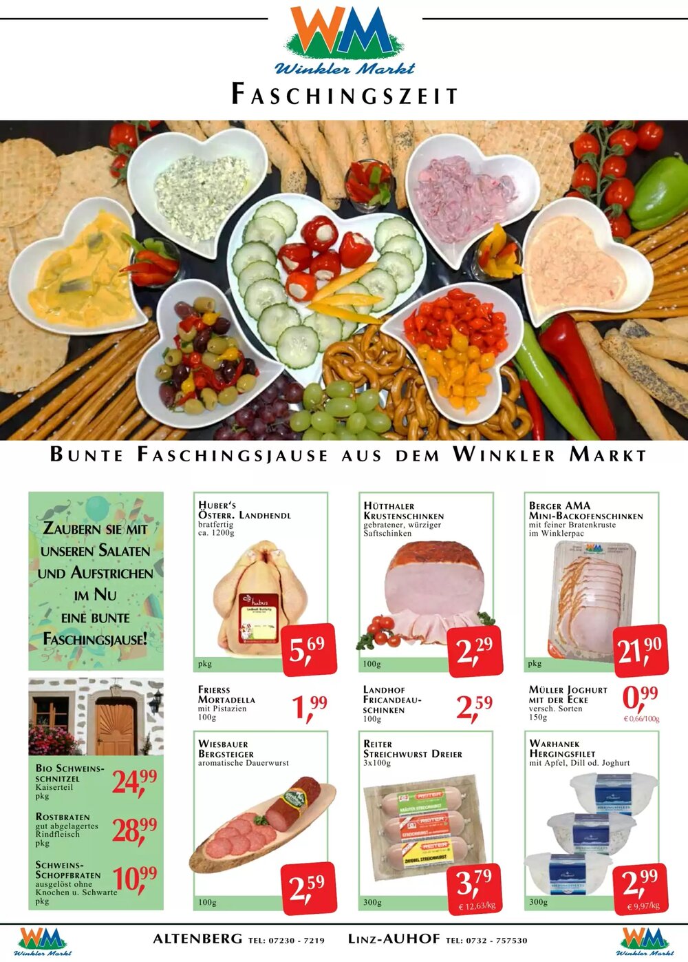 Winkler Markt Flugblatt (ab 29.01.2026) - Angebote und Prospekt - Seite 1
