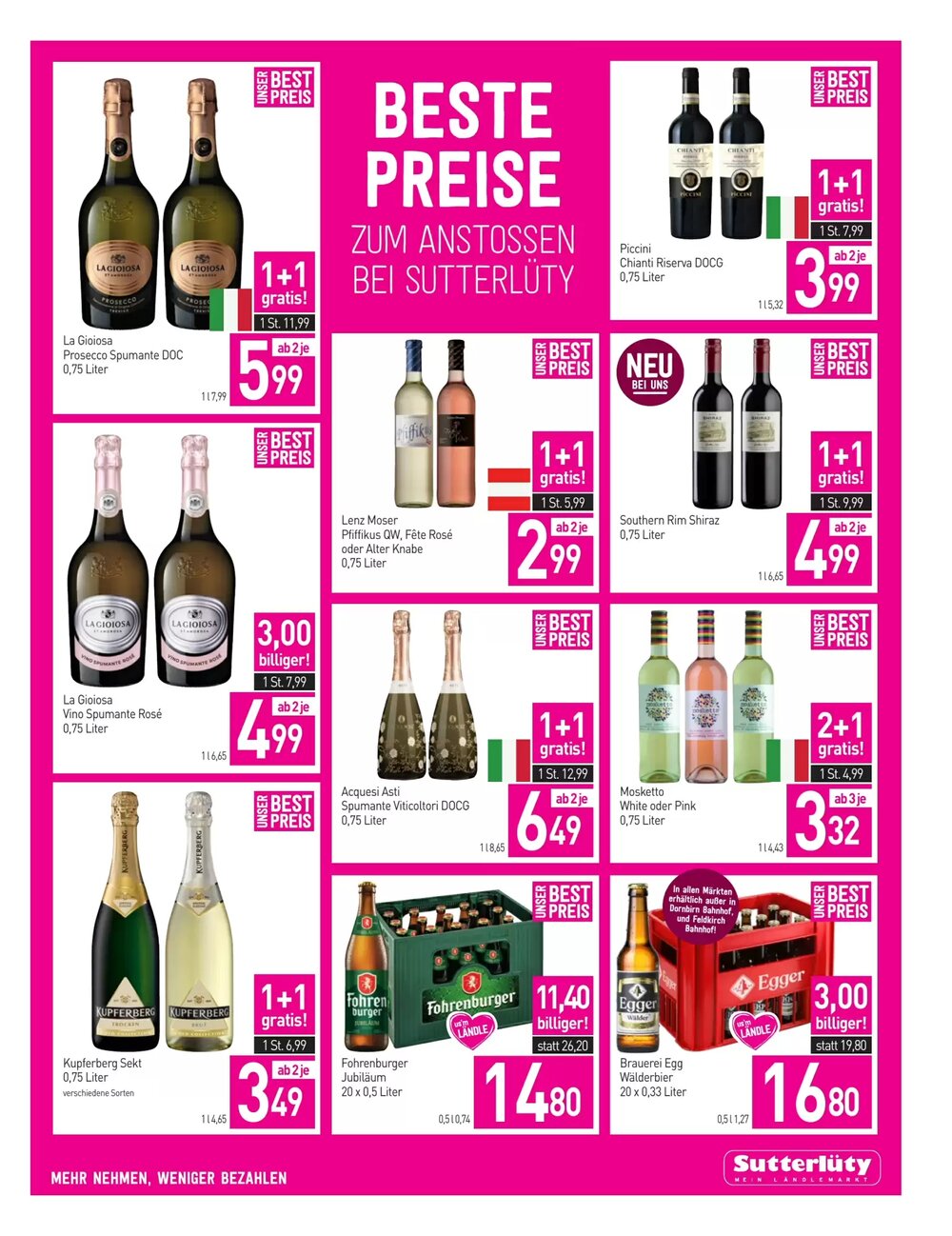 Sutterlüty Flugblatt (ab 29.01.2026) - Angebote und Prospekt - Seite 5