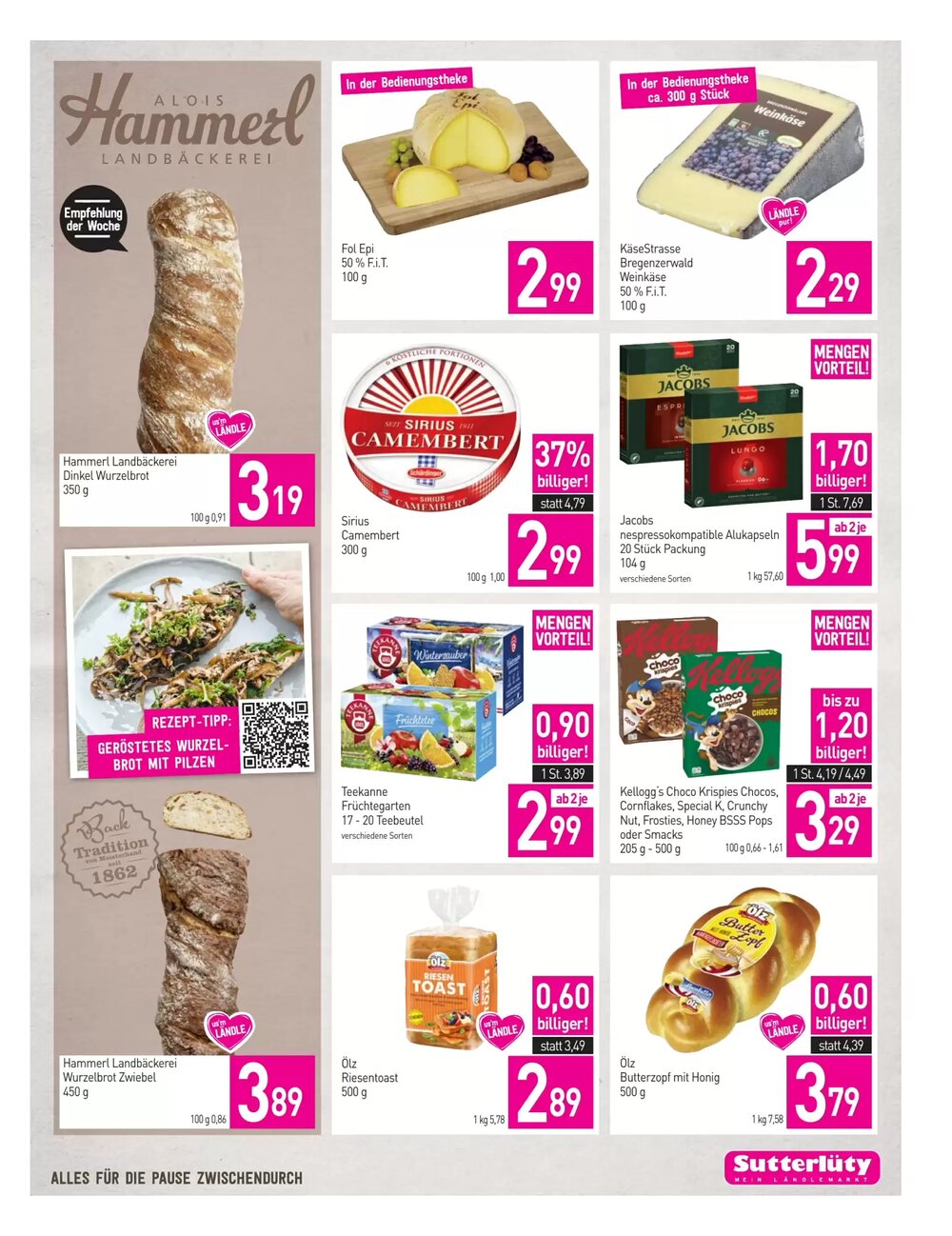 Sutterlüty Flugblatt (ab 29.01.2026) - Angebote und Prospekt - Seite 9