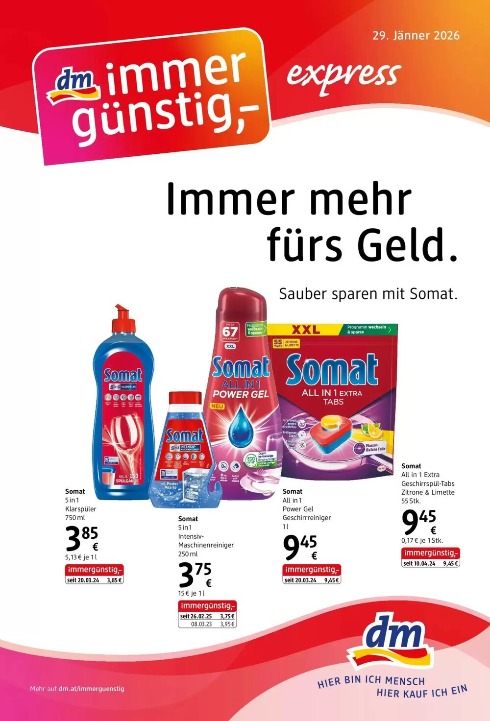 dm Flugblatt (ab 29.01.2026) - Angebote und Prospekt - Seite 1