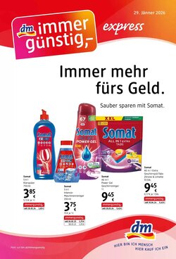 dm Flugblatt (ab 29.01.2026) - Angebote und Prospekt