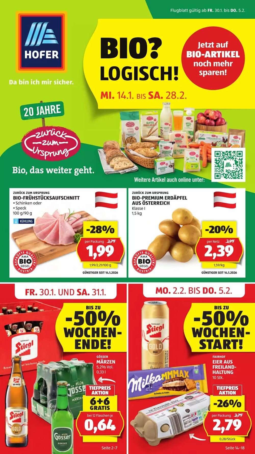 Hofer Flugblatt (ab 30.01.2026) - Angebote und Prospekt - Seite 1