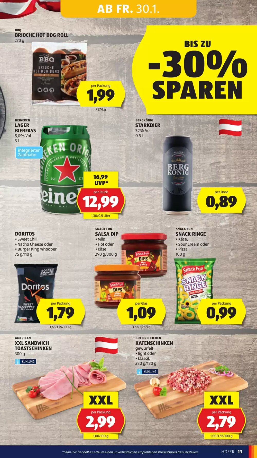 Hofer Flugblatt (ab 30.01.2026) - Angebote und Prospekt - Seite 15