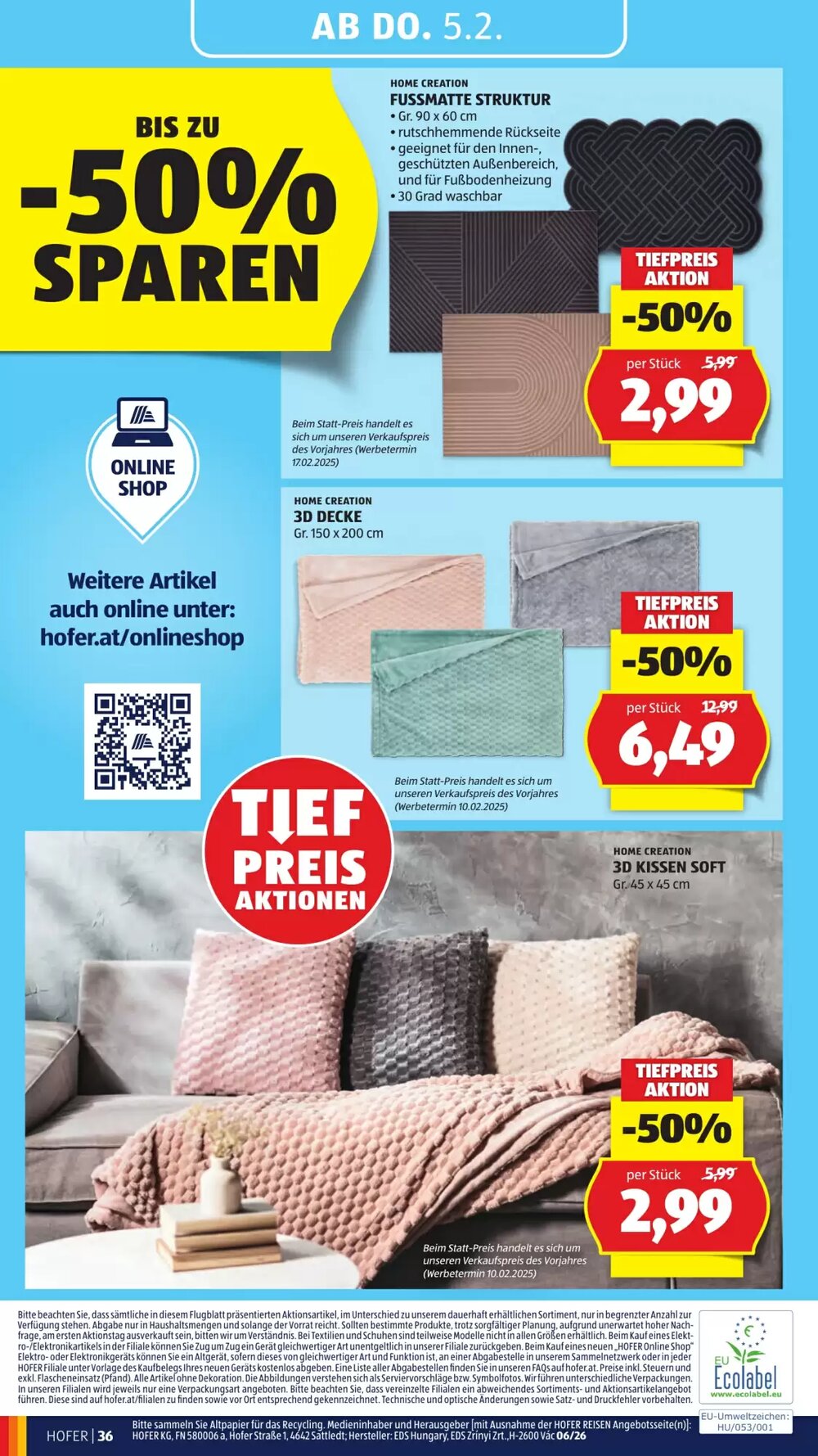 Hofer Flugblatt (ab 30.01.2026) - Angebote und Prospekt - Seite 40