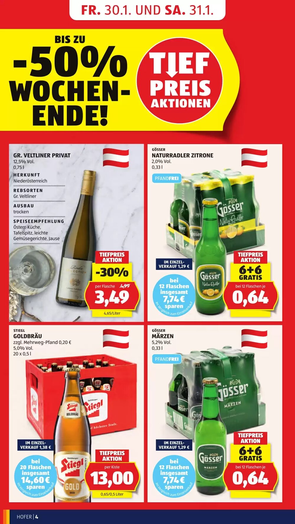 Hofer Flugblatt (ab 30.01.2026) - Angebote und Prospekt - Seite 6