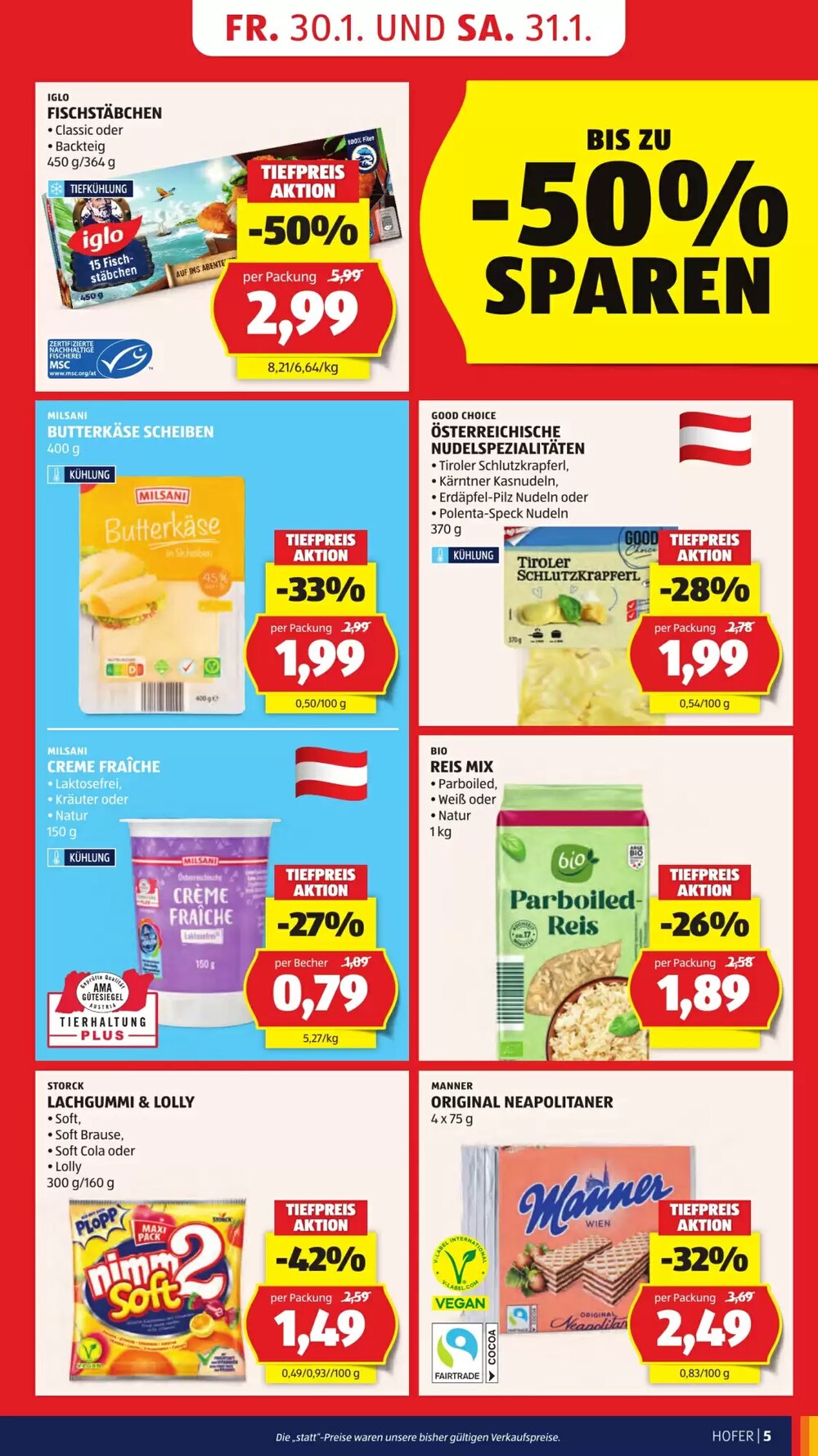 Hofer Flugblatt (ab 30.01.2026) - Angebote und Prospekt - Seite 7