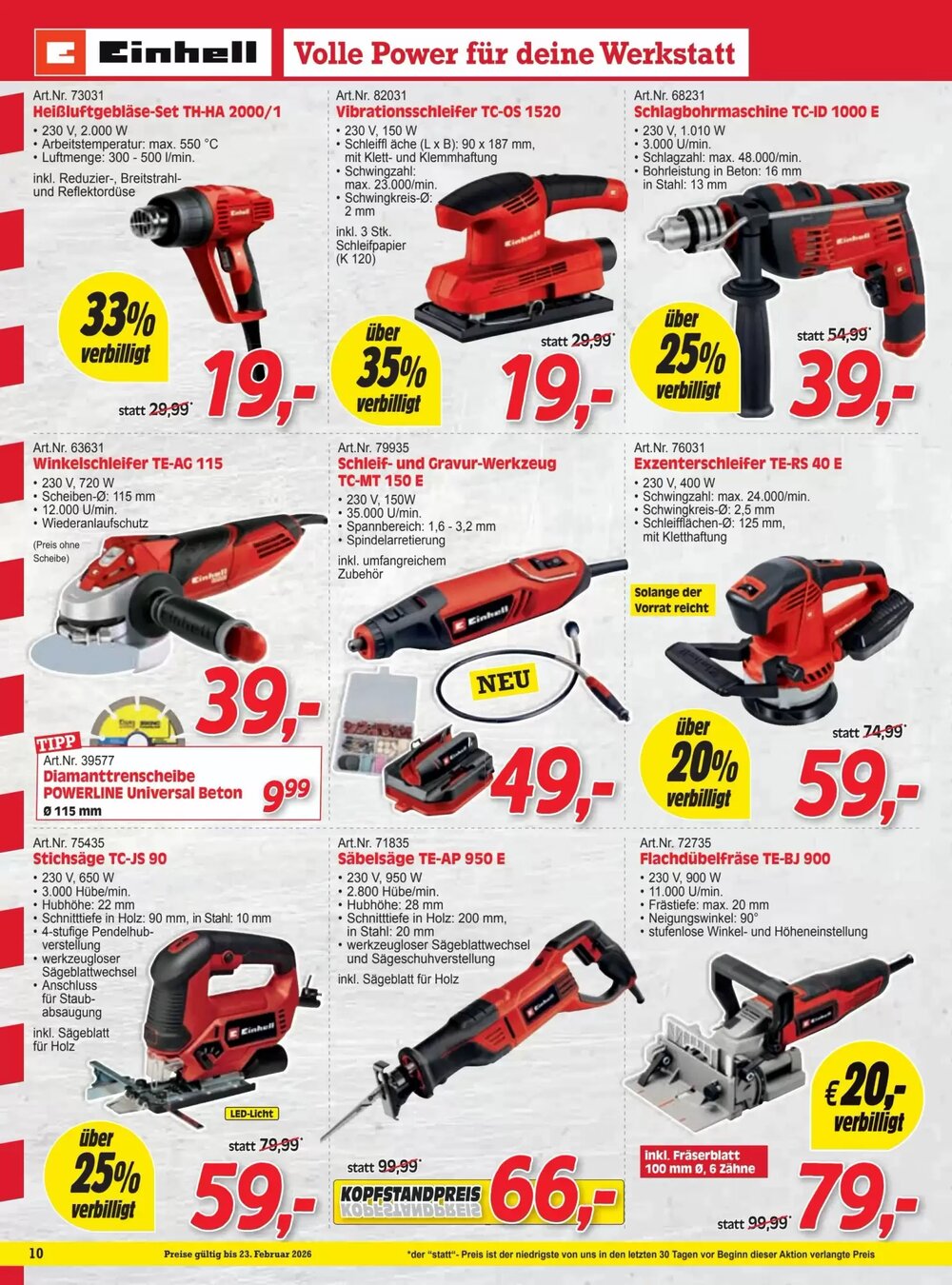 Zgonc Flugblatt (ab 01.02.2026) - Angebote und Prospekt - Seite 10