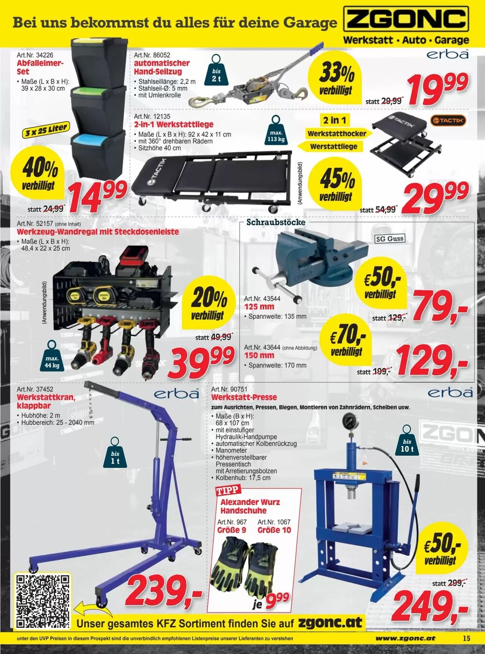 Zgonc Flugblatt (ab 01.02.2026) - Angebote und Prospekt - Seite 15