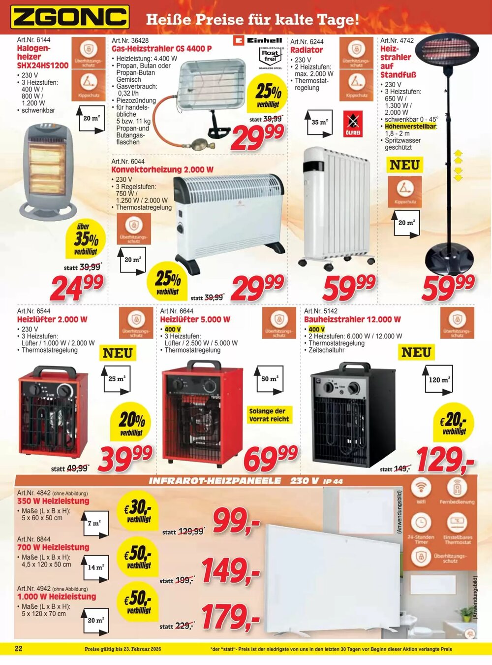 Zgonc Flugblatt (ab 01.02.2026) - Angebote und Prospekt - Seite 22