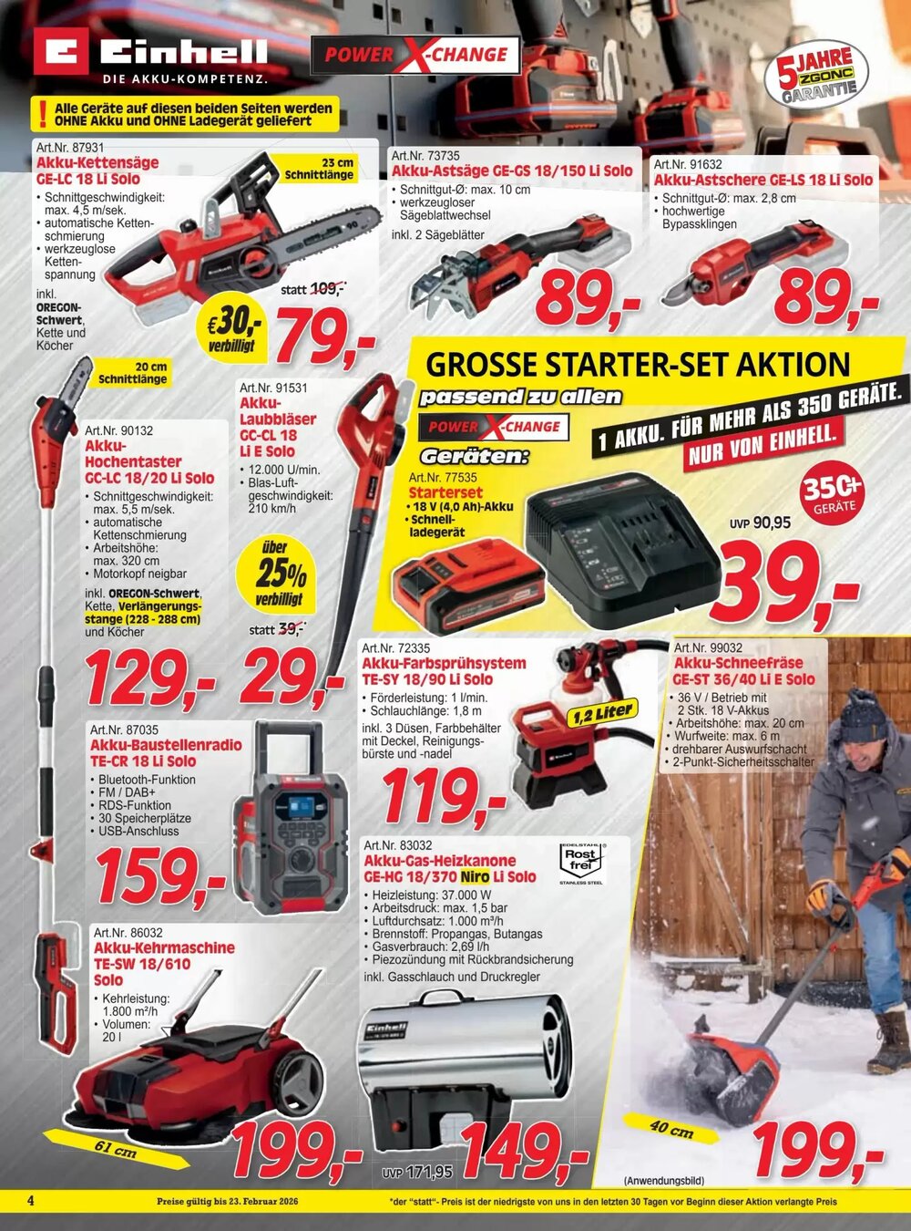 Zgonc Flugblatt (ab 01.02.2026) - Angebote und Prospekt - Seite 4