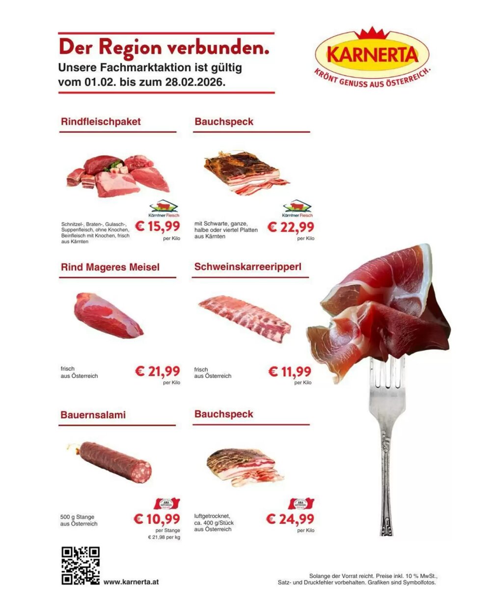 Karnerta Flugblatt (ab 01.02.2026) - Angebote und Prospekt - Seite 1