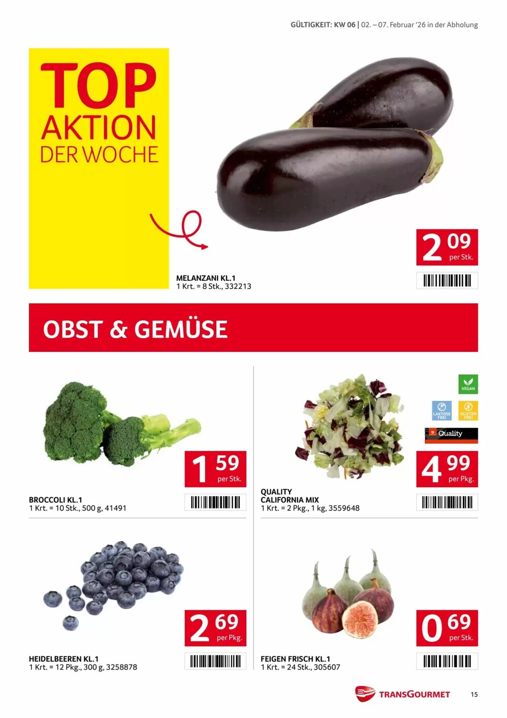 Transgourmet Flugblatt (ab 02.02.2026) - Angebote und Prospekt - Seite 15