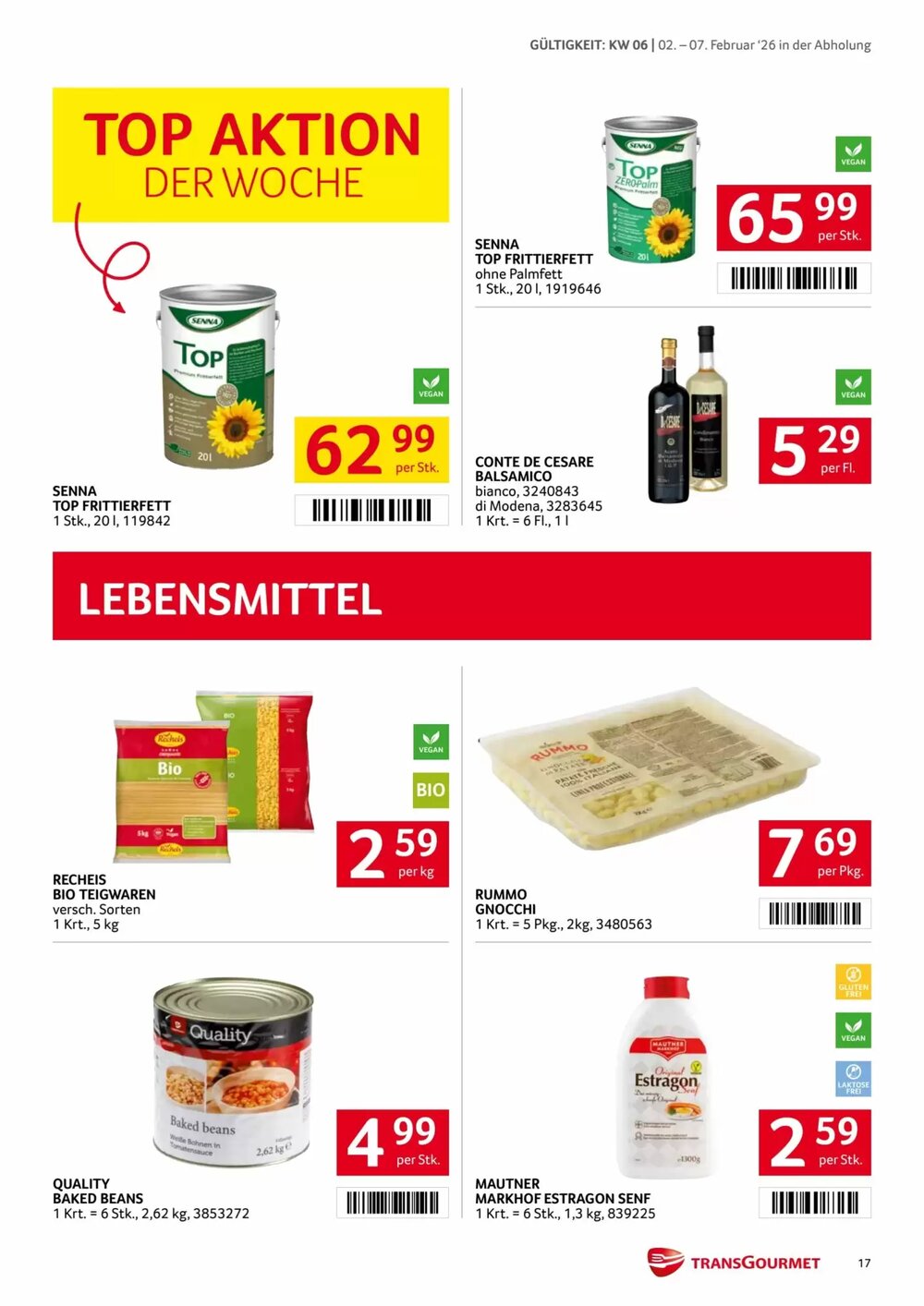 Transgourmet Flugblatt (ab 02.02.2026) - Angebote und Prospekt - Seite 16